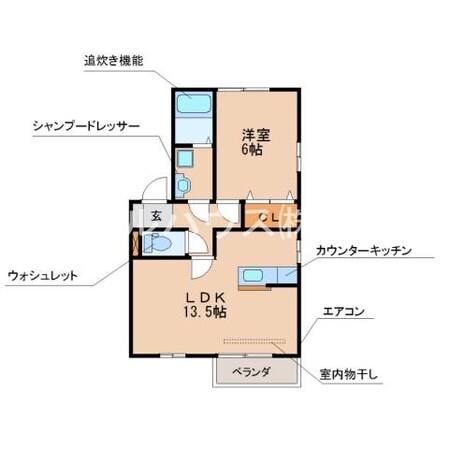 プレヴナーンスの物件間取画像